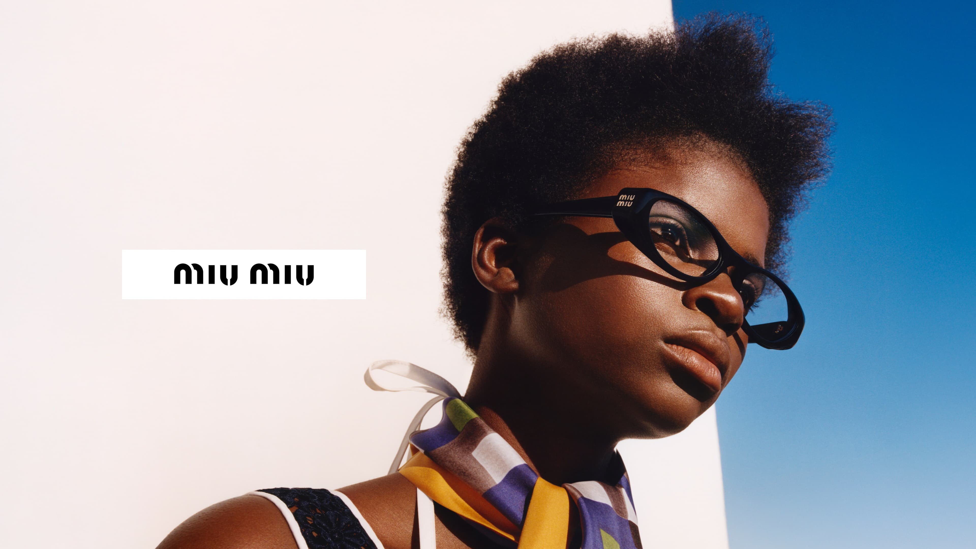 Miu Miu frames at Vision Palace Optical Brooklyn