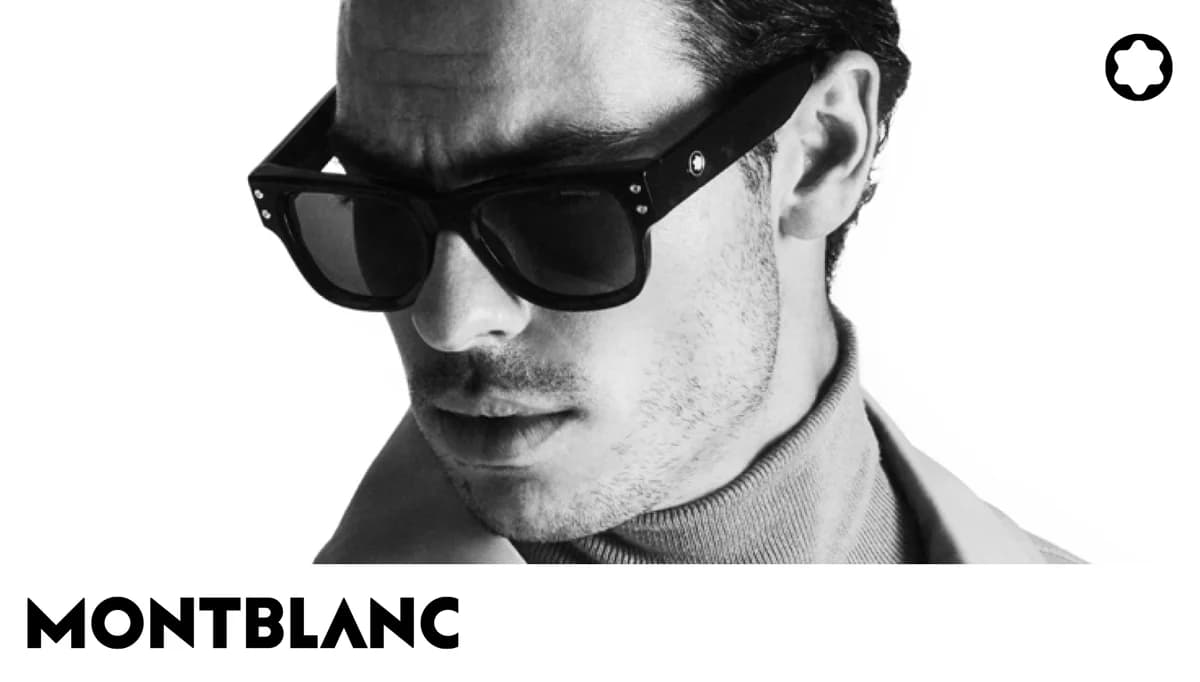 Mont Blanc frames at Vision Palace Optical Brooklyn